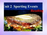 牛津译林版高中英语必修4 Unit2 Sporting events Reading课件1 牛津译林版