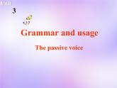 牛津译林版高中英语必修4 Unit3 Tomorrow's world Grammar and usage课件 牛津译林版