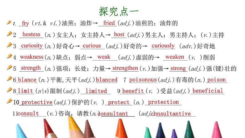 人教版高一英语必修三unit2词汇课件．ppt（共18张PPT）05