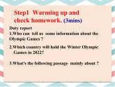 人教版新课标 Book 2 Unit2 The Olympic Games Reading课件 （共17张PPT)