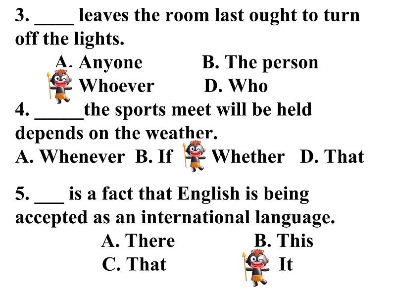 高中英语人教版必修三 Unit 5 Canada the true north grammar课件第5页