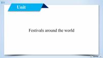 人教版 (新课标)必修3&4Unit 1 Festivals around the world课前预习课件ppt