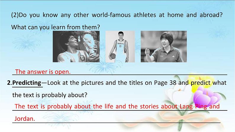 2020-2021学年新人教版高中英语必修一  Unit 3 Sports and fitness Reading and Thinking 课件第3页