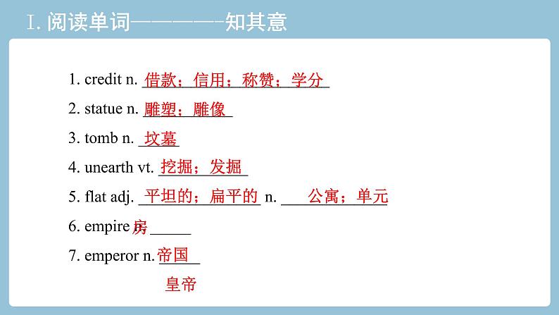 2021-2022学年新人教版高中英语：必修一 Unit 2 Travelling around 教材知识串讲 课件第2页