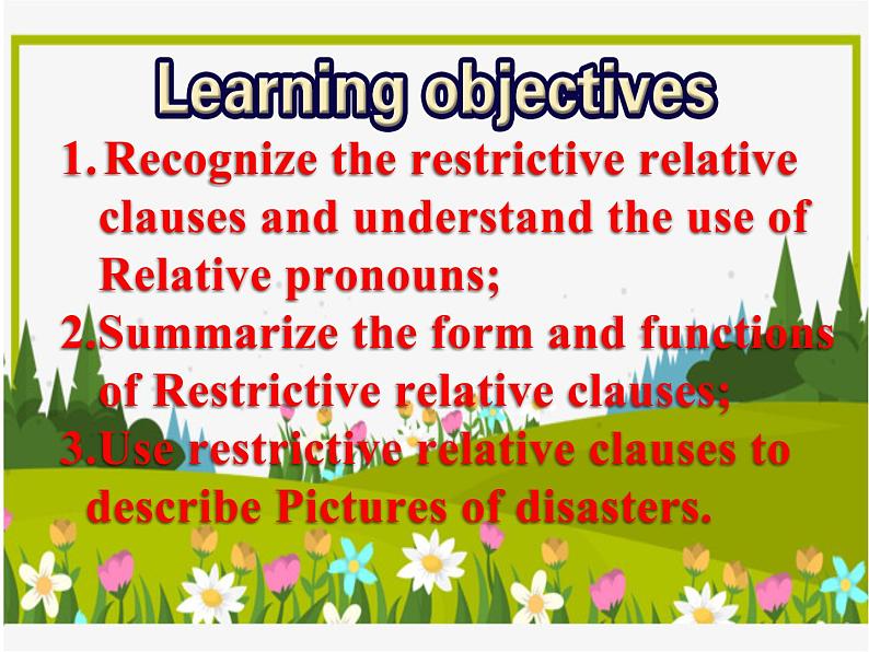 2021-2022学年人教版（2019）必修一：Unit 4 Natural Disasters Period 3 Discovering Useful Structures 课件（22张ppt)02