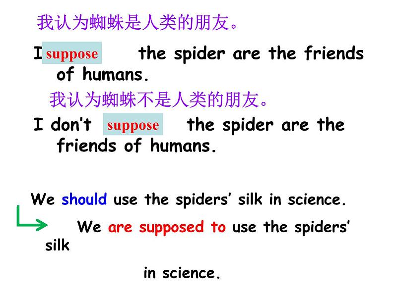 2020-2021学年牛津上海版高中一年级第二学期Unit 4 Creatures large and small Vocabulary Extending课件06