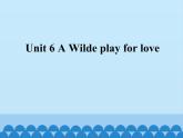 牛津上海英语高三第一学期Unit 6 A Wilde play for love 课件(共22张PPT)