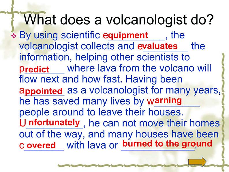 Unit 5 The power of nature Revision 课件-2021-2022学年高中英语人教新课标选修六06