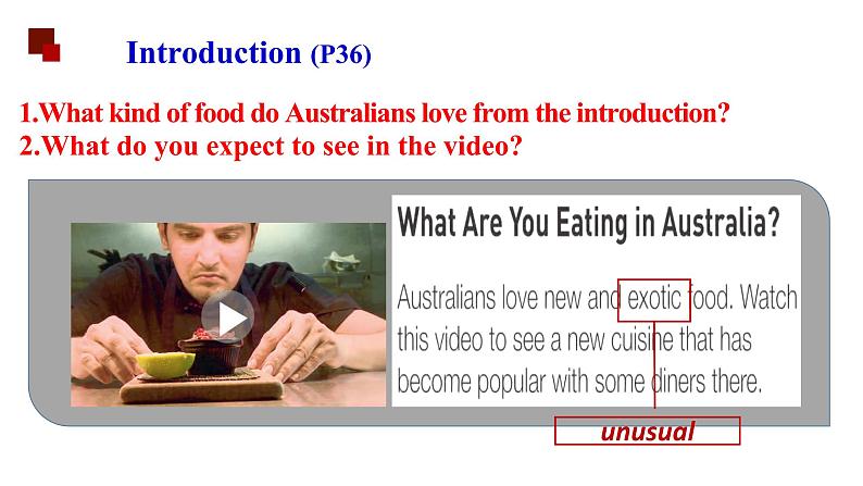 Unit3 Food and Culture Video Time 课件-2021-2022学年高中英语人教版（2019）选择性必修第二册04