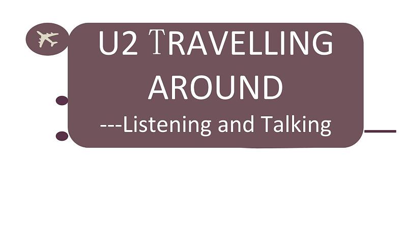 Unit 2 Travelling around Listening and Talking 同步备课 课件 2020-2021学年高一英语人教版 2019 必修第一册第1页