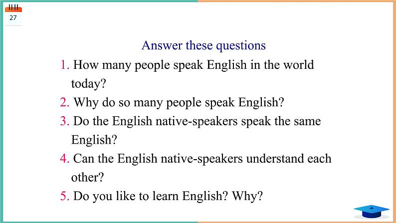 2020-2021学年人教版必修一Unit 2 English around the world Reading 课件（共45张PPT）04