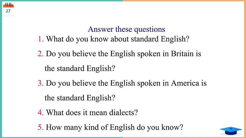 _2020-2021学年 人教新课标高一必修一  Unit 2 English Around the World  Using language 课件（共47张PPT）第4页