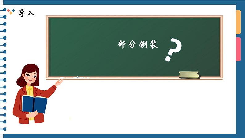 人教版高一英语必修一Unit5  only修饰状语置于句首引导部分倒装 课件第5页