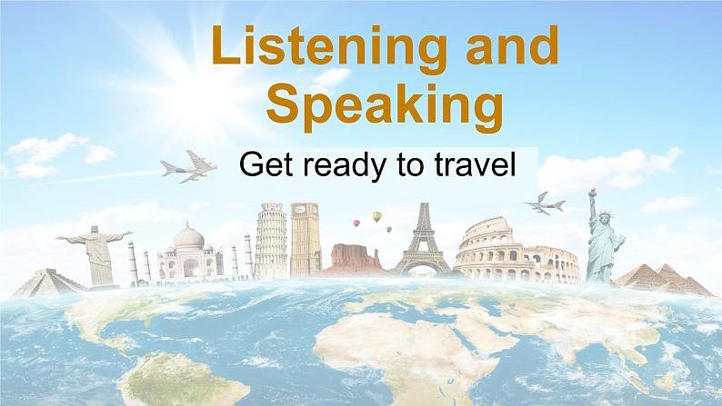 Unit2 Period 1 Listening and speaking 人教版（2019）必修第一册 课件PPT01