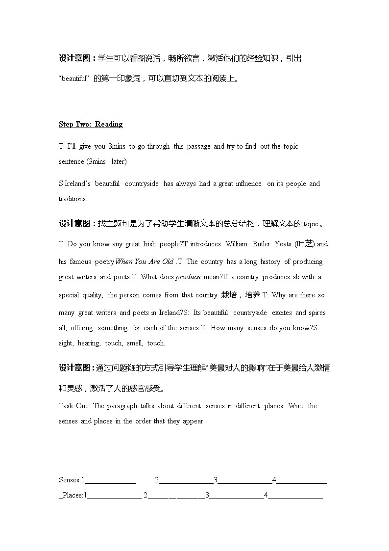 2020-2021学年高中英语 新人教版必修第二册 Unit 4 History and traditions Period4 Reading for Writing教案02