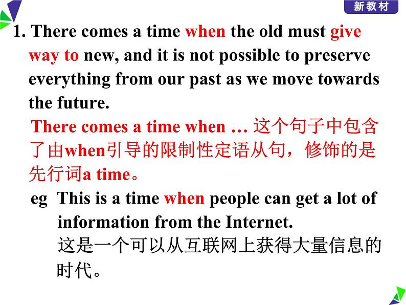 2020-2021学年高中英语新人教版必修第二册 Unit 1 Cultural heritage period2 Language points 课件（28张）第2页