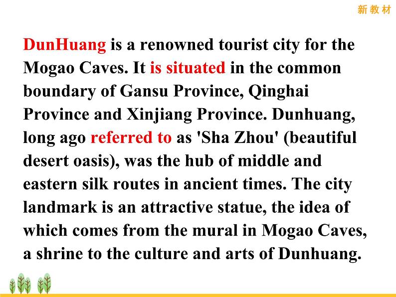 2020-2021学年高中英语新人教版必修第二册 Unit 1 Cultural heritagePeriod5Reading for Writing 课件（45张）06