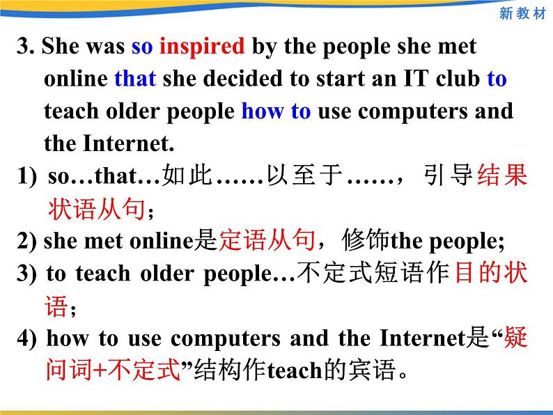 2020-2021学年高中英语 新人教版必修第二册 Unit 3 The InternetLanguage points 课件（19张）第7页