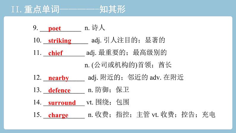 2021-2022学年高中英语新人教版必修第二册 Unit 4 History and traditions 教材知识串讲 课件第7页