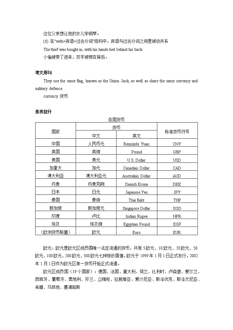 2021年高中英语新人教版必修第二册 Unit 4 History and traditions What 's in a Name 学案第3页