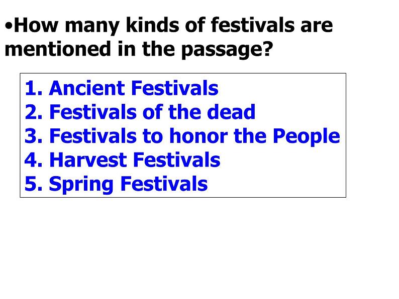 2020-2021学年高中英语 新人教版必修第三册 Unit  1 Festivals around the world reading- 课件（22张ppt）第6页