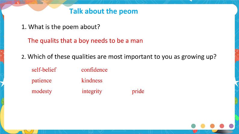 Unit1 Growingup Period1 Startingoutandunderstandingideas课件05