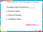 Unit 4 Breaking boundaries Period 3 Developing ideas  and presenting ideas 课件