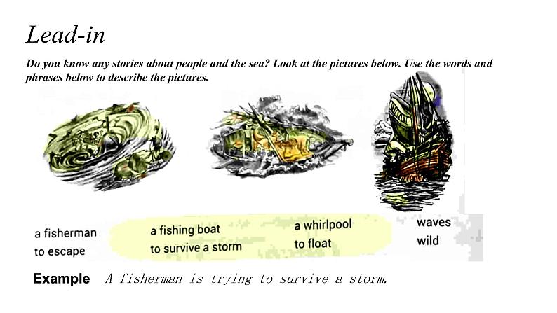 必修2英语新教材北师大版Unit551Aseastorypptx_903