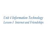 必修2英語新教材北師大版Unit443InternetandFriendship_3課件PPT