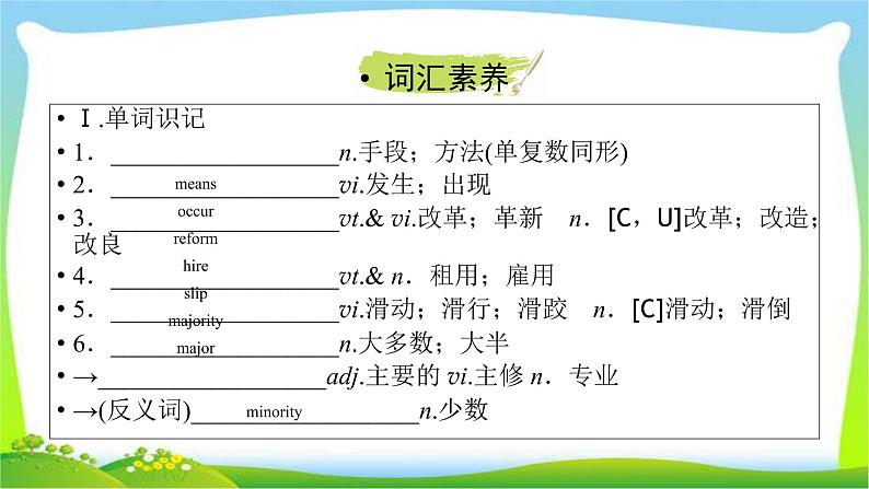 人教版高考英语总复习选修8Unit1A land of diversity课件PPT第8页