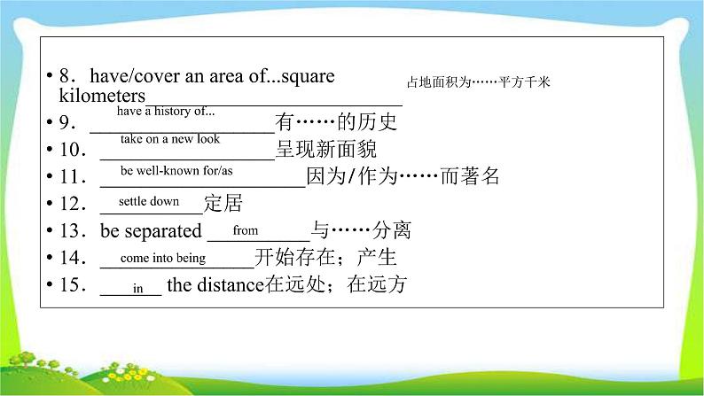 人教版高考英语总复习必修3Unit5Canada—“The True North”课件PPT05