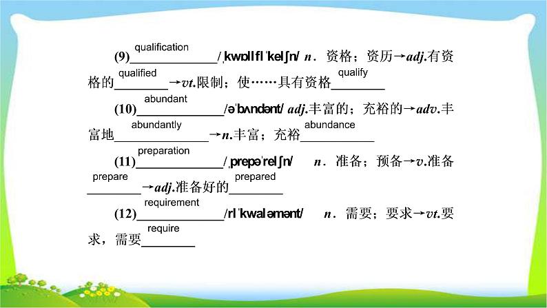 人教版高考英语总复习选修7Unit5Travelling abroad完美课件PPT07