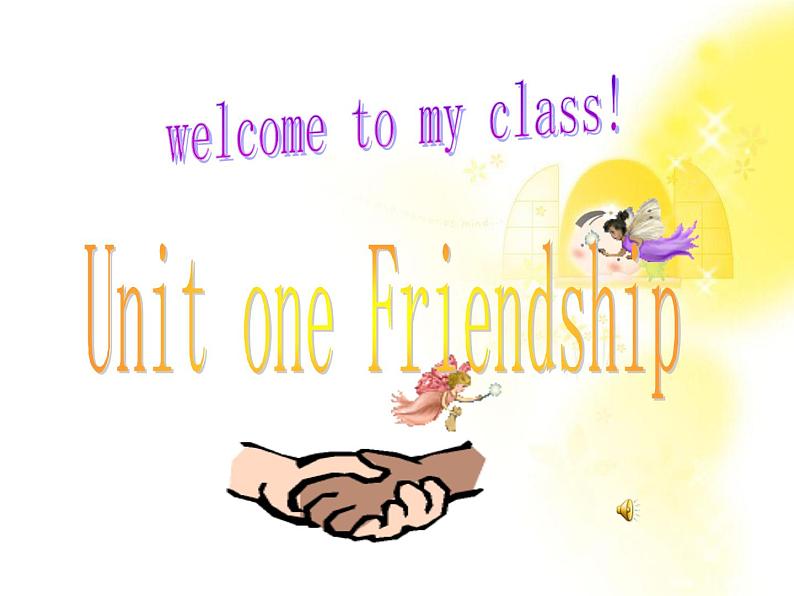 高一英语：Unit1 Friendship Speaking and Warming up课件（新人教版必修1）01