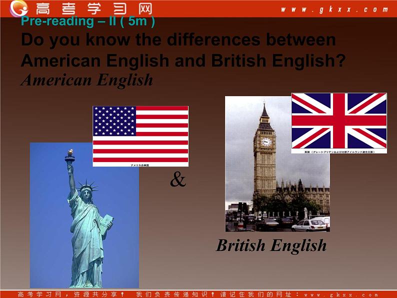 高一英语人教版必修1精选课件《Unit 2 English around the world》Warming up and Reading I课件08