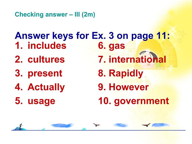 高一英语人教版必修1精选课件《Unit 2 English around the world》Learning about languages课件06