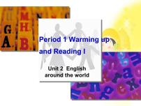 英语必修1&2必修1Unit 2 English around the world图文课件ppt