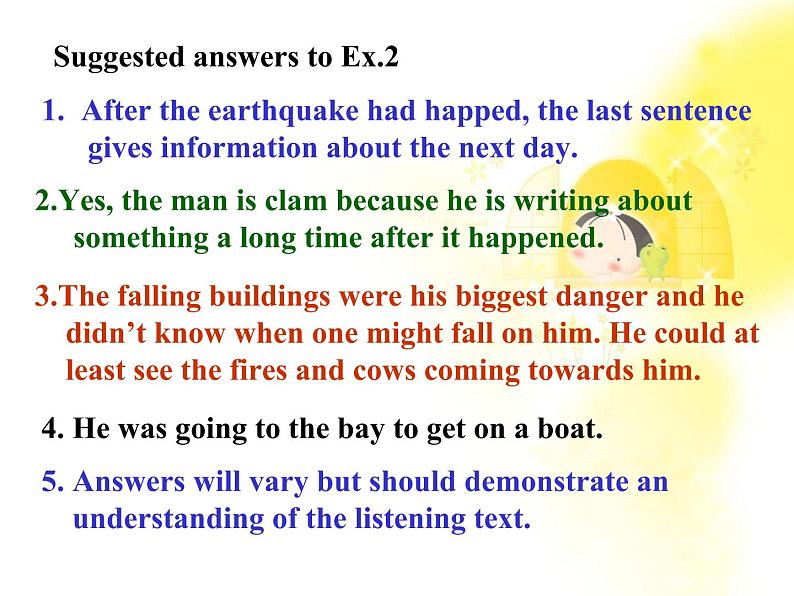 高一英语人教版必修1精选课件《Unit 4 Earthquakes》listening,Reading II and Talking课件08