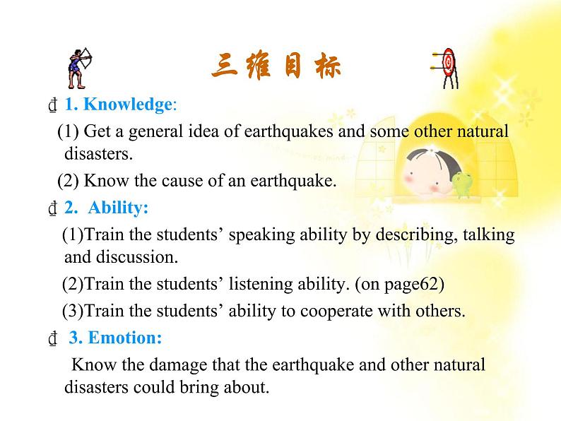 高一英语人教版必修1精选课件《Unit 4 Earthquakes》Warming up and Reading1课件第2页