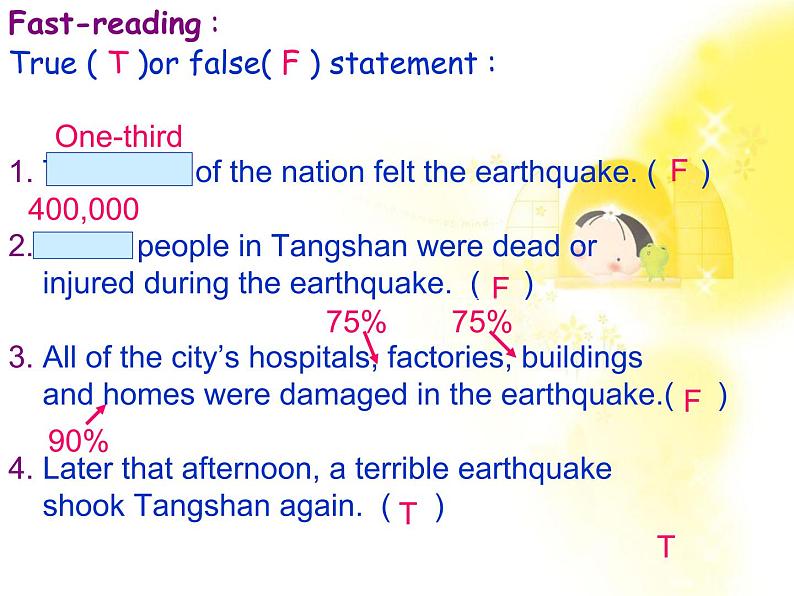 河北省保定市物探中心学校第一分校高一英语《Unit 4 Earthquakes》课件（人教版必修一）第2页