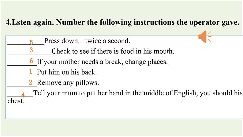 浙江专用高中英语Unit5FirstAidUsinglanguage1课件新人教版选择性必修208