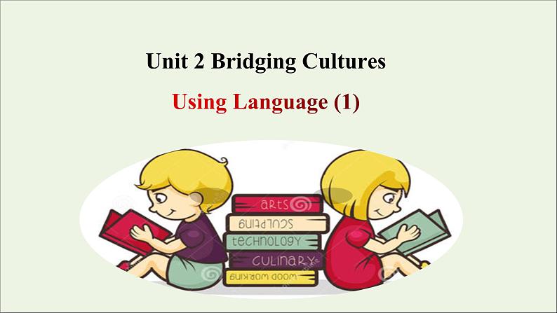 浙江专用高中英语Unit2BridgingCulturesUsingLanguage1课件新人教版选择性必修201