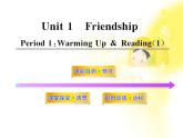 高中英语课时讲练通配套课件：Unit1《Friendship》Period 1（新人教版必修1）