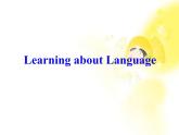 人教版高中英语必修二 Unit 1《Cultural relics》-Learning about language[课件]
