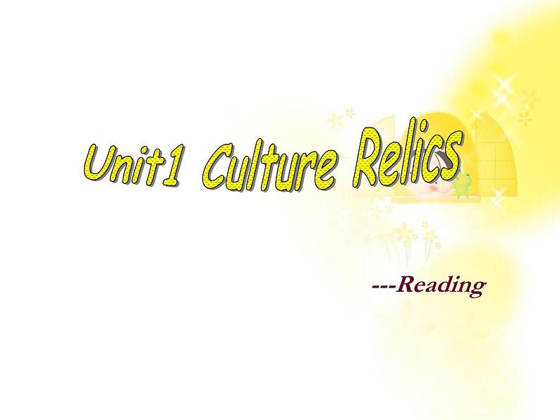 英语人教版必修2 1.5Unit1《Cultural relics》课件第2页