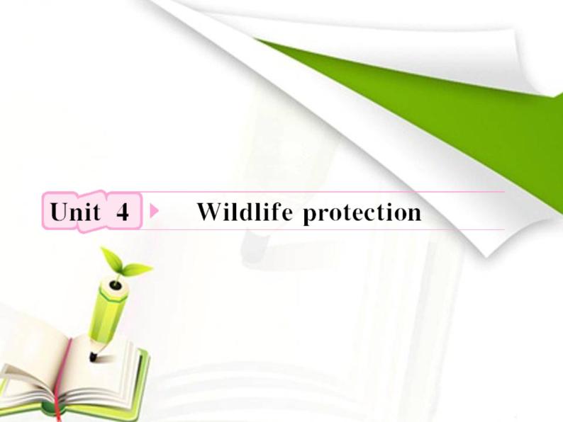 高考英语人教版必修2Unit4《Wildlife protection》知识与要点课件PPT01