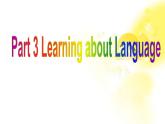 英语 Unit 4 Wildlife pretectionPart 3 Learning about Language课件（新人教版必修2）