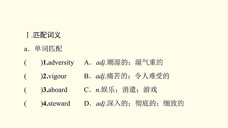 高中英语UNIT4ADVERSITYANDCOURAGE预习新知早知道课件新人教版选择性必修第三册02