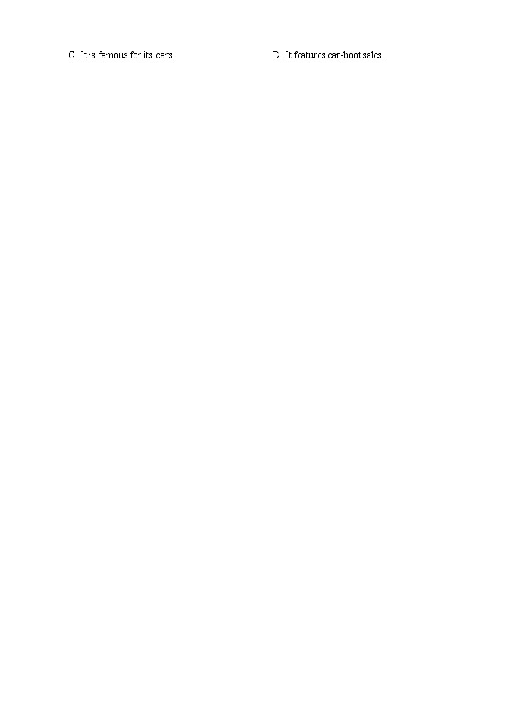 2022年1月佛山市高三质量检测(一）英语试题（佛山一模）第2页