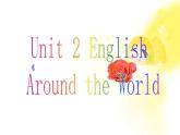 英语人教版必修1  2.15Unit2《English around the world 》课件