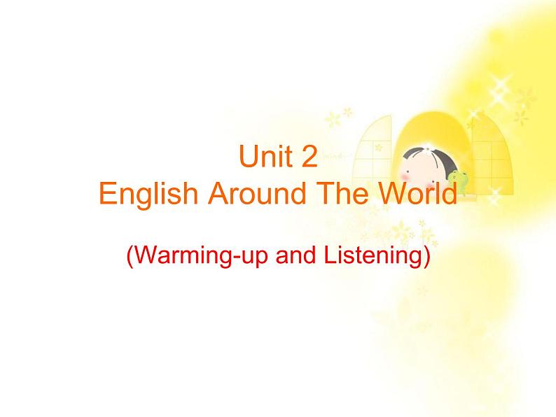 英语人教版必修1  2.7Unit2《English around the world》课件第2页